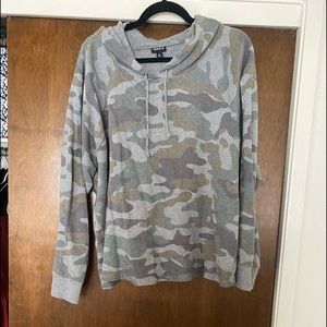 Torrid Fleece lined crop hoodie